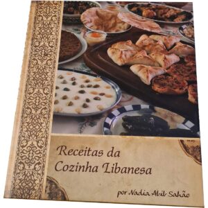 Livro 1º Edição: "Receitas da Cozinha Libanesa" - Esgotado